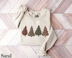 Christmas Tree Sweatshirt, Womens Christmas Sweater, Merry Christmas Shirt, Christmas Crewneck, Holiday Sweater, Christm