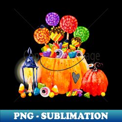 pumpkin candies - instant sublimation digital download - enhance your apparel with stunning detail