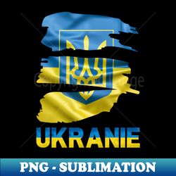 Ukraine flag - Creative Sublimation PNG Download - Boost Your Success with this Inspirational PNG Download
