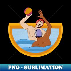 Water Polo - Artistic Sublimation Digital File - Spice Up Your Sublimation Projects