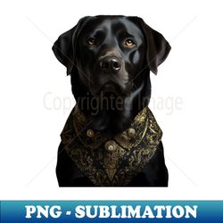 Black Labrador Retriever - Unique Sublimation PNG Download - Add a Festive Touch to Every Day