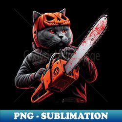 Halloween Cat - Unique Sublimation PNG Download - Instantly Transform Your Sublimation Projects