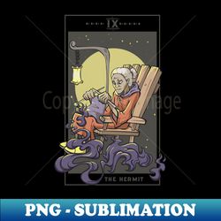 Knitting Sewing Crochet Quilting Knit Crochet Knitter Tarot - PNG Transparent Sublimation Design - Unleash Your Inner Rebellion