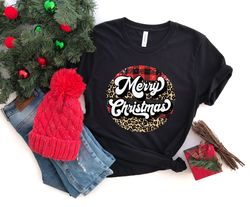 Buffalo Plaid Christmas Shirt,Merry Christmas Shirt,Christmas T-shirt,Christmas Family Shirt,Christmas Gift,Holiday Gift