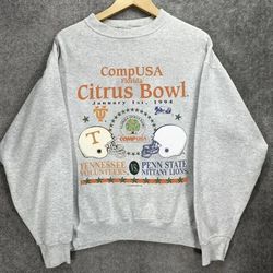 Vintage Tennessee Volunteers & Penn State Nittany Lions Citrus Bowl Sweatshirt