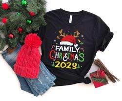Family Christmas 2023 Shirt, Christmas Shirt, Matching Christmas Santa Shirts, Christmas Gift, Christmas Party Shirt, Ch