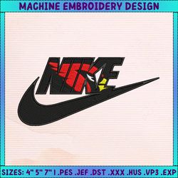 NIKE NFL Arizona Cardinals Logo Embroidery Design, NIKE NFL Logo Sport Embroidery Machine Design, Famous Football Team Embroidery Design, Football Brand Embroidery, Pes, Dst, Jef, Files