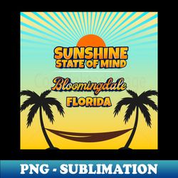 Bloomingdale Florida - Sunshine State of Mind - High-Resolution PNG Sublimation File - Defying the Norms