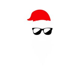 Santa svg, Christmas svg,Hipster Santa svg,Santa Face svg, Santa with Sunglasses svg, Hipster Santa Santa Clipart,Santas