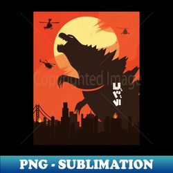 King of the Monsters - PNG Sublimation Digital Download - Perfect for Personalization