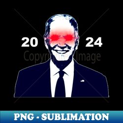 Dark Brandon 2024 Meme Biden Harris For President 2024 - Sublimation-Ready PNG File - Fashionable and Fearless