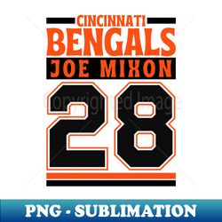 Cincinnati Bengals Joe Mixon 28 Edition 3 - Stylish Sublimation Digital Download - Perfect for Personalization
