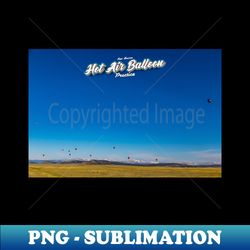 Hot Air Balloon Practice - Digital Sublimation Download File - Unleash Your Creativity
