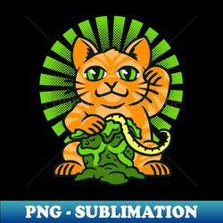 Jonesy the Lucky Cat - Premium Sublimation Digital Download - Perfect for Sublimation Art