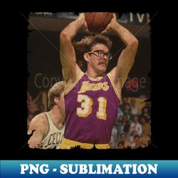 Kurt Rambis in Lakers 31 - Creative Sublimation PNG Download - Bring Your Designs to Life
