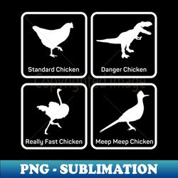 Chicken Chart - Exclusive Sublimation Digital File - Unleash Your Inner Rebellion