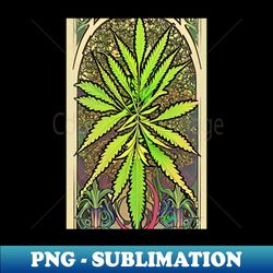 vintage cannabis dreams 15 - signature sublimation png file - enhance your apparel with stunning detail