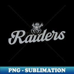 Raiders Football Retro v2 - Modern Sublimation PNG File - Vibrant and Eye-Catching Typography