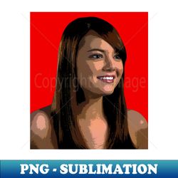 emma stone - Decorative Sublimation PNG File - Capture Imagination with Every Detail