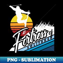 Fortress of Solitude - Creative Sublimation PNG Download - Capture Imagination with Every Detail