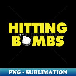 Hitting Bombs - Green - PNG Sublimation Digital Download - Perfect for Personalization