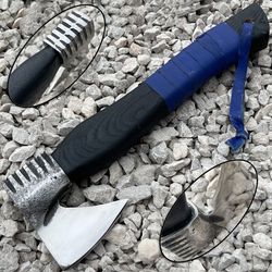 Viking Axe Custom Handmade Carbon Steel Blade Hunting Axe | Camping Axe Hiking
