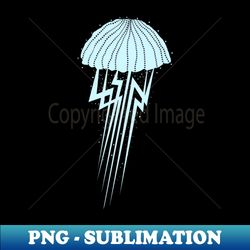 thunder jellyfish - PNG Transparent Digital Download File for Sublimation - Instantly Transform Your Sublimation Projects