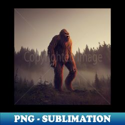 Sasquatch in Nature - Premium Sublimation Digital Download - Defying the Norms