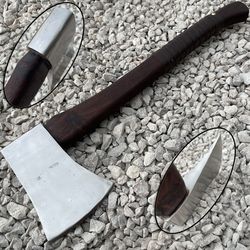 Viking Axe Custom Handmade Carbon Steel Blade Hunting Axe Camping Axe Gift Axe,