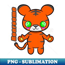 Roarsome Tiger - Elegant Sublimation PNG Download - Capture Imagination with Every Detail