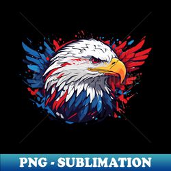 Bald Eagle - Artistic Sublimation Digital File - Spice Up Your Sublimation Projects