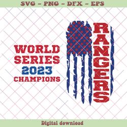 Texas Rangers World Series 2023 Baseball SVG Download
