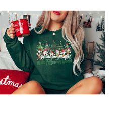 Vintage Walt Disney World Christmas Sweatshirts, Mickey Christmas Shirt, Disney Christmas Tree Sweatshirts, Merry Christ