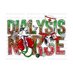 Dialysis nurse Christmas png sublimation design download, Christmas png, Dialysis nurse png, Christmas nurse png, sublimate designs download