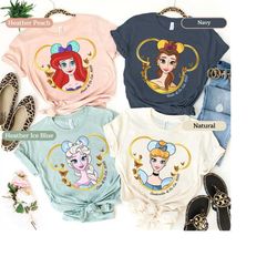 Vintage Disney Princess Shirts, Disney Vacation Shirts, Women's Disney Princess Shirt, Magic Kingdom Shirt, Princess Fam
