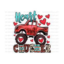 Heart crusher png sublimation design download, Happy Valentine's png, Valentine's crusher png, sublimate designs download