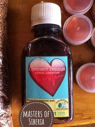 Balm "Organic Purifier Of The Heart At Low Pressure" Unique Healing/ECO-Product From The Siberian Taiga 100 Ml / 3.38 Oz