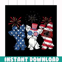 Happy 4th of july svg, independence day svg, 4th of july svg, america dogs svg, dogs svg, fireworks svg, patriotic svg,