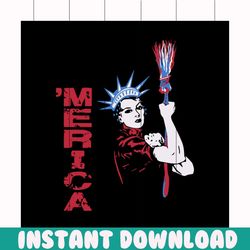 Merica statue of liberty independence day sarcasm svg, independence day svg, 4th of july svg, statue of liberty svg, sa