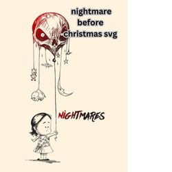 nightmare before christmas svg