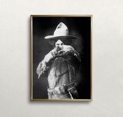 Cowgirl Wall Art, Black and White Art, Vintage Wall Art, Wild West Photo, Cowgirl with Rifle Print, DIGITAL DOWNLOAD, PR