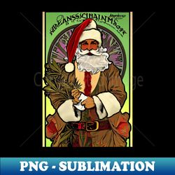 cannabis christmas vibes 20 - png transparent sublimation design - instantly transform your sublimation projects