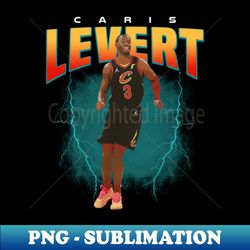 Caris LeVert Basketball Poster Style - Artistic Sublimation Digital File - Perfect for Creative Projects