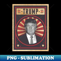 Vote Trump 2024 - Stylish Sublimation Digital Download - Boost Your Success with this Inspirational PNG Download