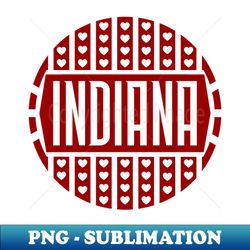 Indiana - Retro PNG Sublimation Digital Download - Perfect for Personalization