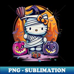 scary cat - Modern Sublimation PNG File - Spice Up Your Sublimation Projects