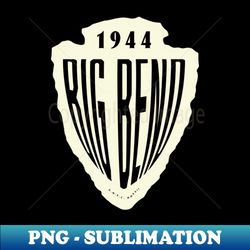 Big Bend National Park Arrowhead - Tan - Premium PNG Sublimation File - Stunning Sublimation Graphics