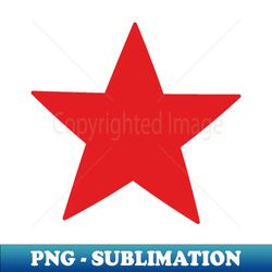 Soviet Army Red Star - High-Resolution PNG Sublimation File - Instantly Transform Your Sublimation Projects