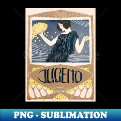 Jugend Cover 1905 - PNG Transparent Sublimation Design - Perfect for Sublimation Mastery