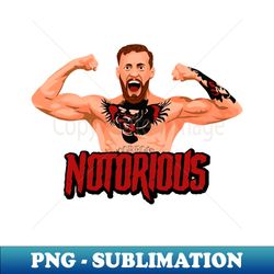 notorious mma fight - Modern Sublimation PNG File - Transform Your Sublimation Creations